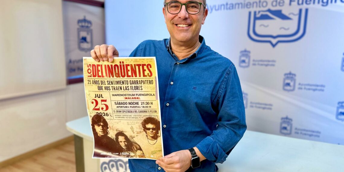Los Delinqüentes celebrarán en Marenostrum Fuengirola sus 25 años de música el próximo 25 de julio