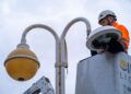 Benalmádena avanza en la última fase de cambio a luces LED en el alumbrado público, lo que permitirá ahorrar al menos un 40% en la factura