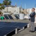 Benalmádena instala en el edificio de Varadero del Puerto la segunda planta fotovoltaica más grande del municipio