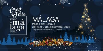 La Gran Feria Sabor a Málaga reúne a 120 productores, el mayor número hasta la fecha, del 4 al 9 de diciembre en el Paseo del Parque