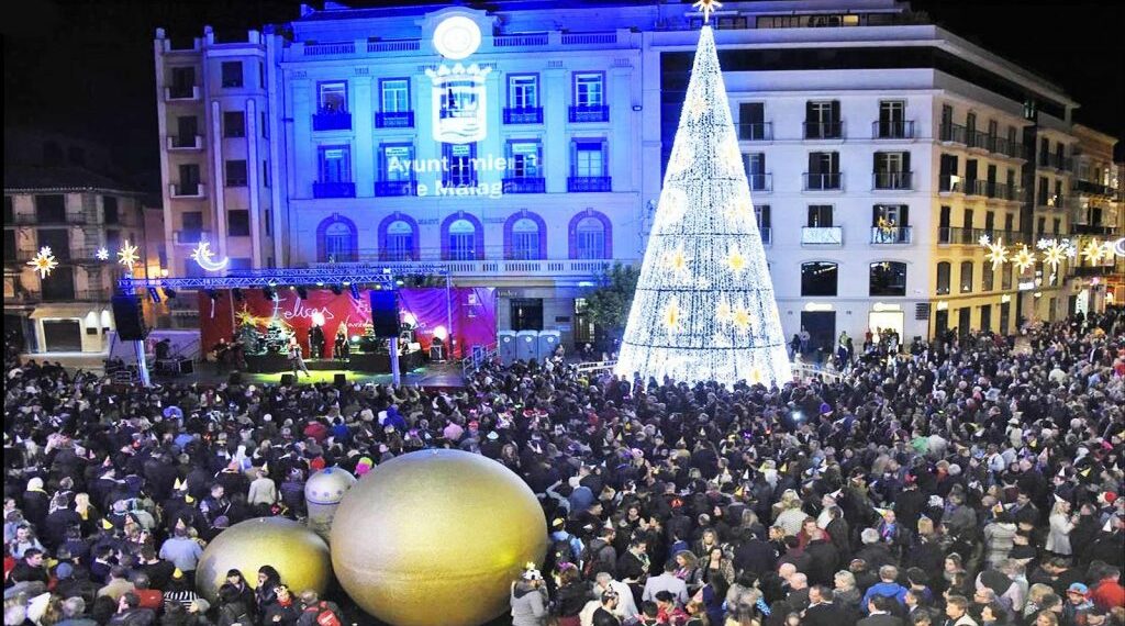 Málaga dará la bienvenida a 2026 con su tradicional fiesta de Nochevieja en la plaza de la Constitución