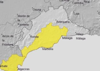 Ya es oficial: la AEMET activa el aviso amarillo por lluvias en la Costa del Sol a las puertas de la Cabalgata de Reyes