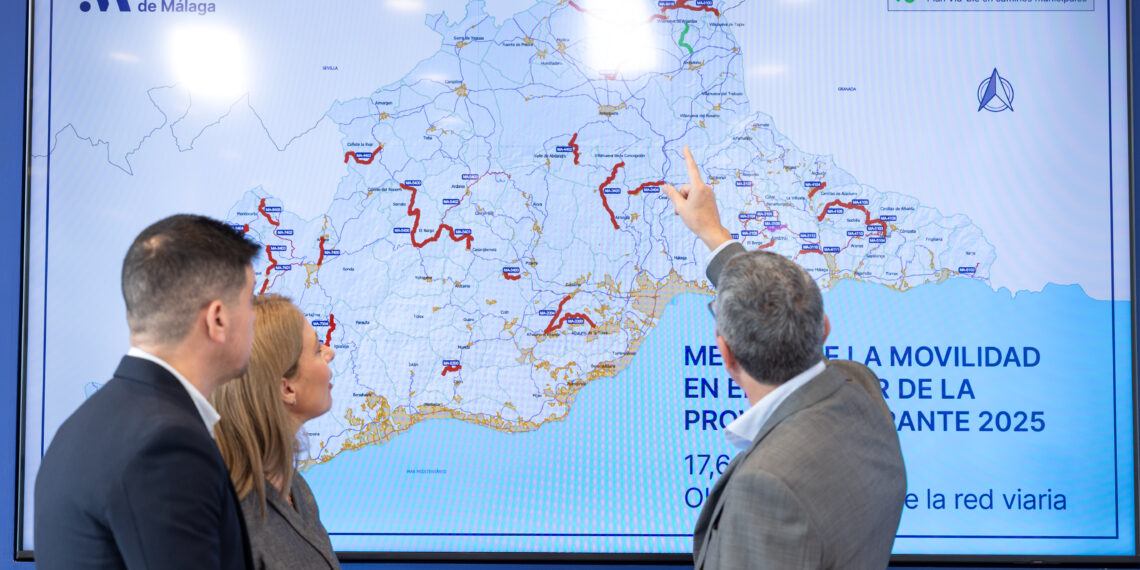 La Diputación invierte 17,6 millones de euros durante 2025 para mejorar las comunicaciones viarias en el interior de la provincia