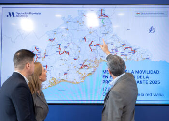 La Diputación invierte 17,6 millones de euros durante 2025 para mejorar las comunicaciones viarias en el interior de la provincia
