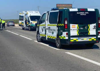 Un fallecido y tres heridos en una colisión frontal en la carretera A-7054 por Cártama