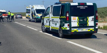 Un fallecido y tres heridos en una colisión frontal en la carretera A-7054 por Cártama