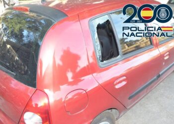 La Policía Nacional esclarece 18 robos en interior de vehículos en la zona norte y centro de Málaga