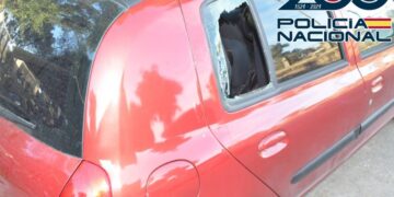 La Policía Nacional esclarece 18 robos en interior de vehículos en la zona norte y centro de Málaga