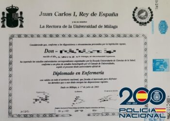 Detenido un falso enfermero que encadenó contratos en la sanidad pública y privada desde la pandemia aportando documentos fraudulentos