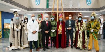 El Materno Infantil recibe a los Reyes Magos con una gala y regalos para los menores ingresados