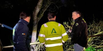 Dos carreteras malagueñas siguen afectadas con cortes por desprendimientos tras las lluvias