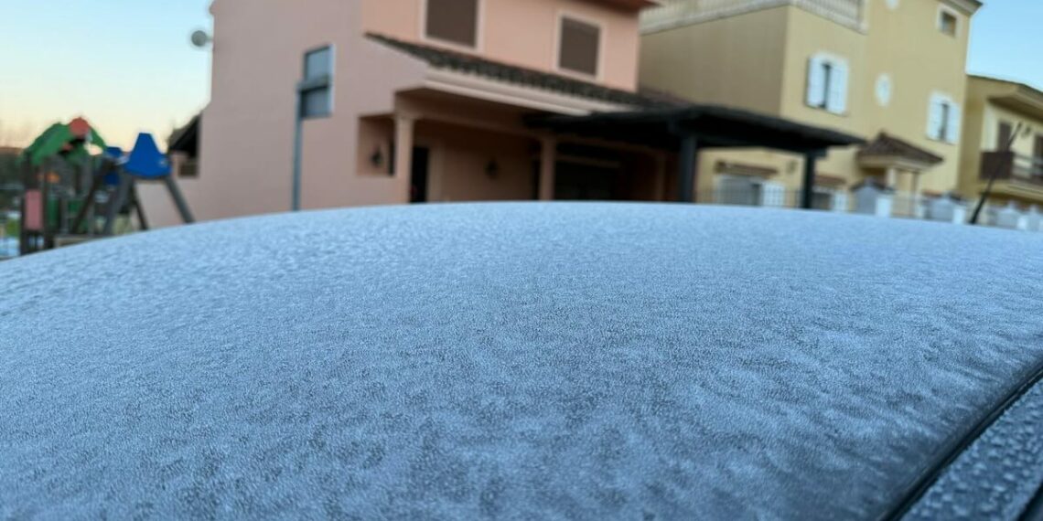 El Secadero amanece helado: el punto más frío de la Costa del Sol con mínimas de 1ºC