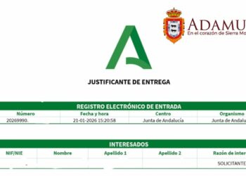 SOS Desaparecidos pide la Medalla de Andalucía a la Solidaridad para el pueblo de Adamuz