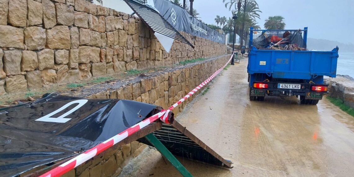 Ascienden a casi 3.000 las incidencias gestionadas por 1-1-2 debido al temporal