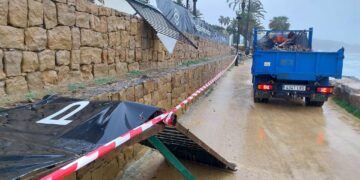 Ascienden a casi 3.000 las incidencias gestionadas por 1-1-2 debido al temporal