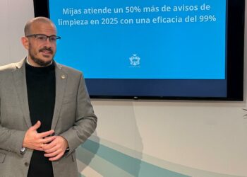 Mijas atiende casi un 50% más de avisos de limpieza en 2025 y registra una eficacia del 99%
