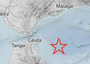 Un terremoto de magnitud 4,1 en el mar de Alborán se siente en Málaga capital
