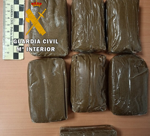 La Guardia Civil detiene a dos personas por delito contra la salud pública en un hotel de Mijas