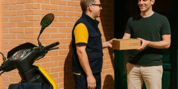 Correos facilita en Málaga el envío de paquetes con recogida a domicilio gracias a su Servicio Especial de Paquetería