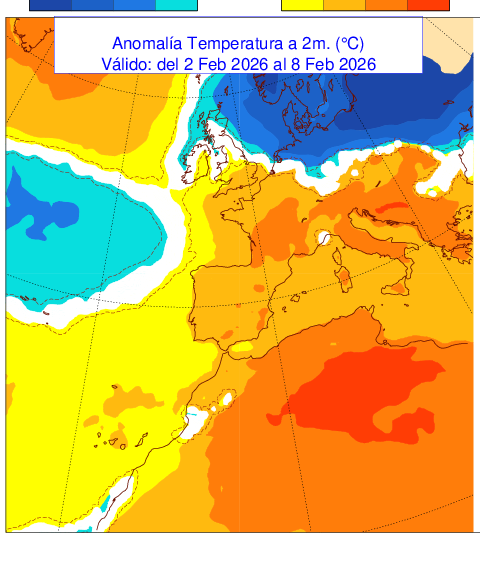 Aemet advierte que la próxima semana será «más húmeda» de lo normal en Andalucía