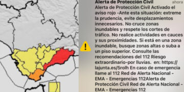 Alerta roja por fuertes lluvias en Málaga y la Costa del Sol