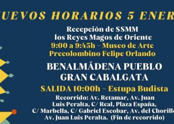 Benalmádena adelanta y reorganiza la visita de los Reyes Magos por la previsión de lluvias