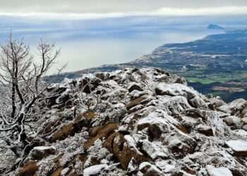 Una masa de aire polar llega a la Costa del Sol con lluvias, nieve y mínimas de hasta 2ºC