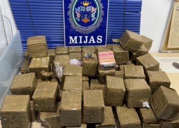 Tiroteo en Mijas: intervenidos unos 75 kilos de hachís y detenidas dos personas