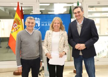 Marbella impulsa la primera fase del proyecto de ampliación de la red de abastecimiento de agua potable en la zona de Valle del Sol, en San Pedro Alcántara