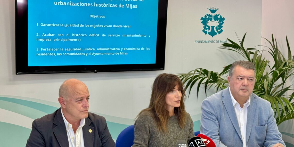 El Ayuntamiento de Mijas recepcionará las urbanizaciones históricas y garantizará así  la igualdad de los mijeños vivan donde vivan