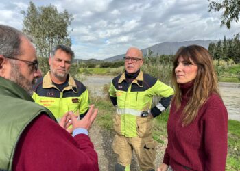 El temporal generado por la borrasca Francis moviliza un operativo especial en Mijas con múltiples incidencias pero sin daños graves