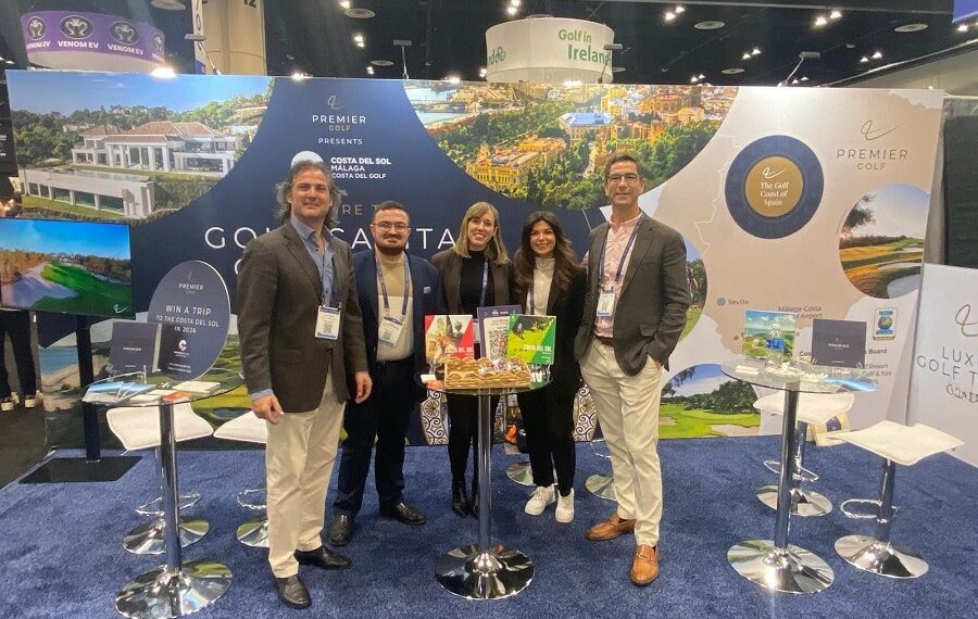 Campos y resorts de la provincia acompañan a Turismo Costa del Sol en uno de los principales encuentros profesionales del golf a nivel mundial, el PGA Show de Orlando junto a Premier Golf