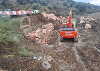 Los daños causados por el temporal en las carreteras de Málaga ascienden a 730.000 euros