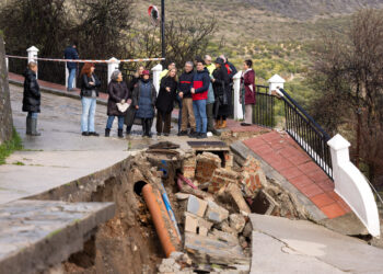 Diputación actúa en una treintena de carreteras provinciales afectadas por el temporal, que se ha cobrado una víctima mortal y ha generado 120 actuaciones del CPB