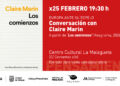 El centro cultural La Malagueta presenta su programación semanal con encuentros con Carlos Blanco Pérez, Claire Marin, Chantal Maillard y Antonio Lucas