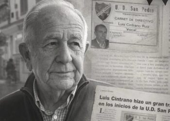 La UD San Pedro llora la pérdida de Luis Cintrano Ruiz, directivo en los inicios del club