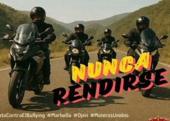 Ojén y Marbella se unen en una ruta motera solidaria contra el acoso escolar: «En memoria de Sandra Peña»