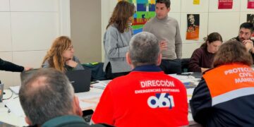 La Agrupación de Voluntarios de Protección Civil Local de Málaga se desplazan a Casares
