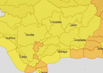 La borrasca Oriana activa nuevos avisos en la provincia de Málaga por lluvias y viento