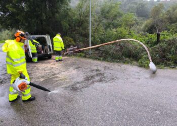 Mijas activa el plan territorial de emergencia en prealerta por los avisos meteorológicos de esta semana y pide cautela a la población