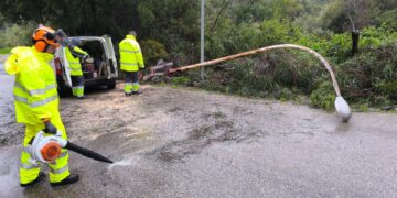 Mijas activa el plan territorial de emergencia en prealerta por los avisos meteorológicos de esta semana y pide cautela a la población