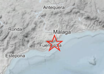 Registrado un terremoto de magnitud 2.8 esta mañana en Benalmádena