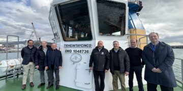 El nuevo remolcador Trheintayinco ya opera en el Puerto de Málaga