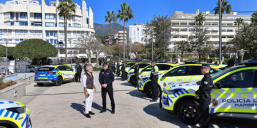 La Policía Local de Marbella incorpora 14 nuevos vehículos dentro del plan estratégico de modernización de su flota