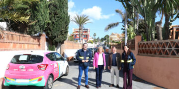 Lista la renovación integral de las infraestructuras hidráulicas y viarias de Costabella en Marbella