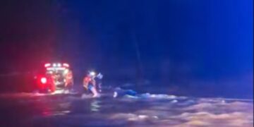 Las tres personas rescatadas en Marbella cruzaron «de manera imprudente» el río Verde y «serán sancionados»