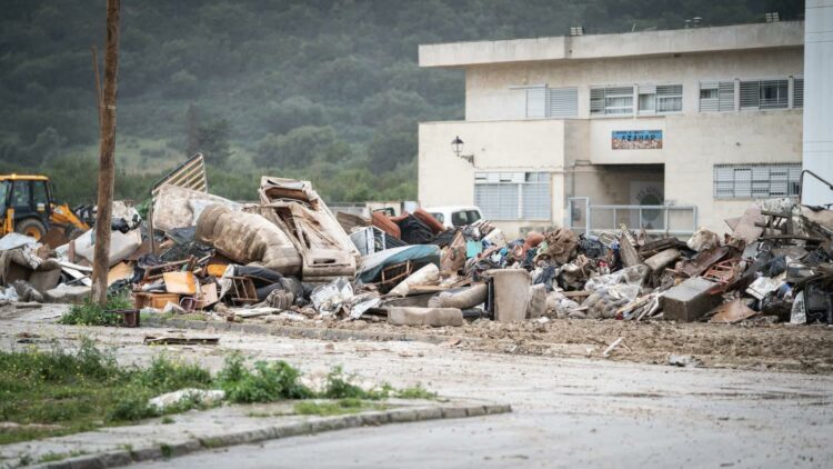 Imagen afectados. Cedida por Noelia, organizadora de una de las recogidas.