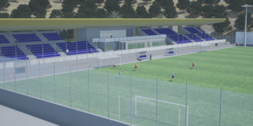 Mijas aprueba las obras del campo de fútbol de La Cala, que tienen un presupuesto superior a 10 millones de euros