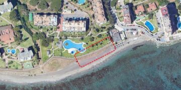 Mijas arrancará la próxima semana la reparación del tramo de la Senda Litoral derribado por el temporal