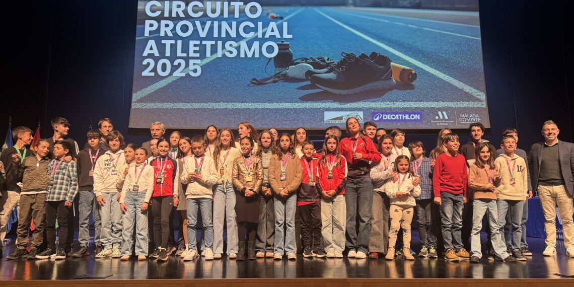 La Diputación de Málaga clausura el 33º Circuito Provincial de Atletismo con más de 7.000 participaciones